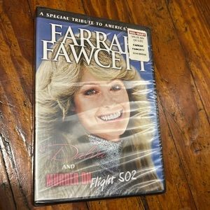 Farrah Fawcett Dalva and Murder on Flight 502 DVD NWT